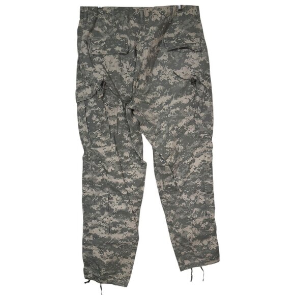 Army Combat Uniform Trousers Ripstop Digital Camo Cargo Pants Size Large Long #1 - Picture 2 of 11